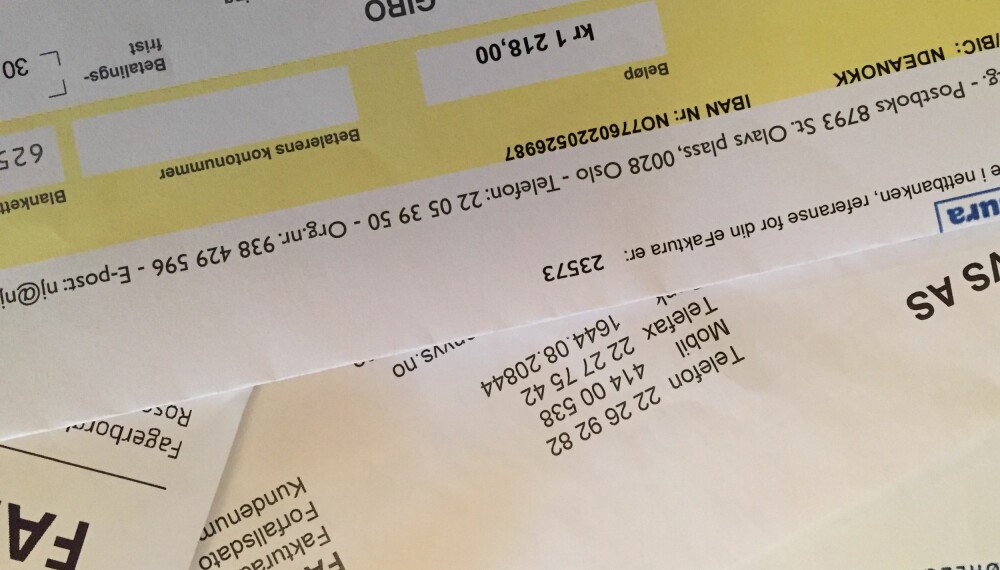 UTSETTER: Noen regninger utsetter vi med lettere hjerte enn andre, ifølge ekspertene. UTSETTER: Noen regninger utsetter vi med lettere hjerte enn andre, ifølge ekspertene.