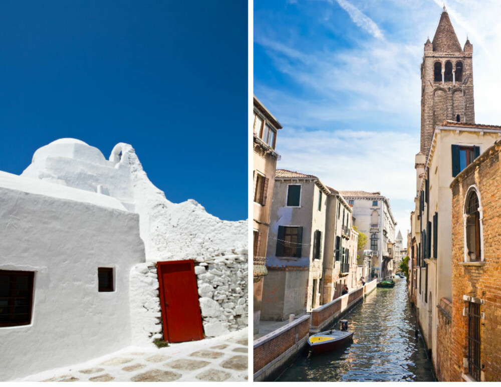 SØROVER: Jo lenger sørover du kommer, jo vanligere er det å prute. Italia og Hellas er begge gode prutedestinasjoner. FOTO: Colourbox