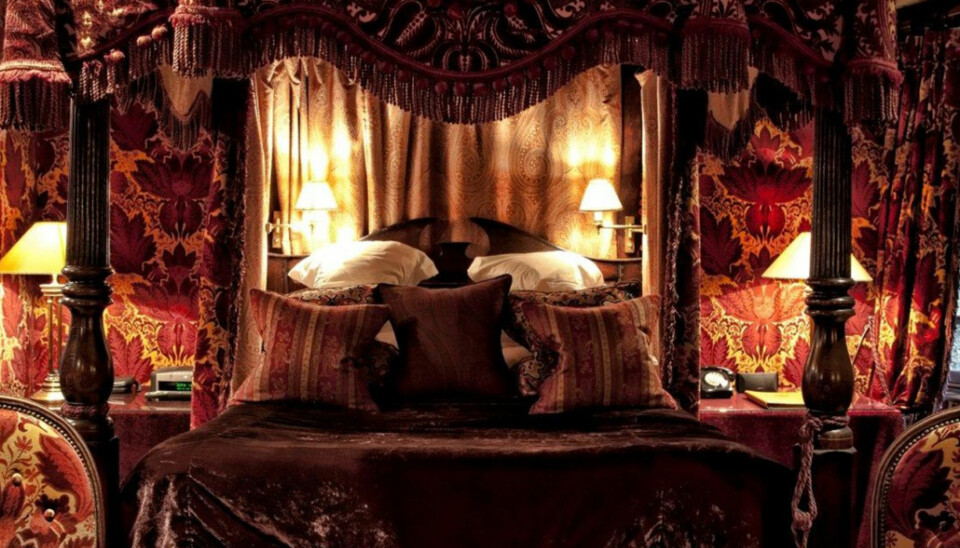 LITT SKUMMELT, VELDIG FLOTT: På hotellet The Witchery får du utvilsomt en følelse av skotsk historie.