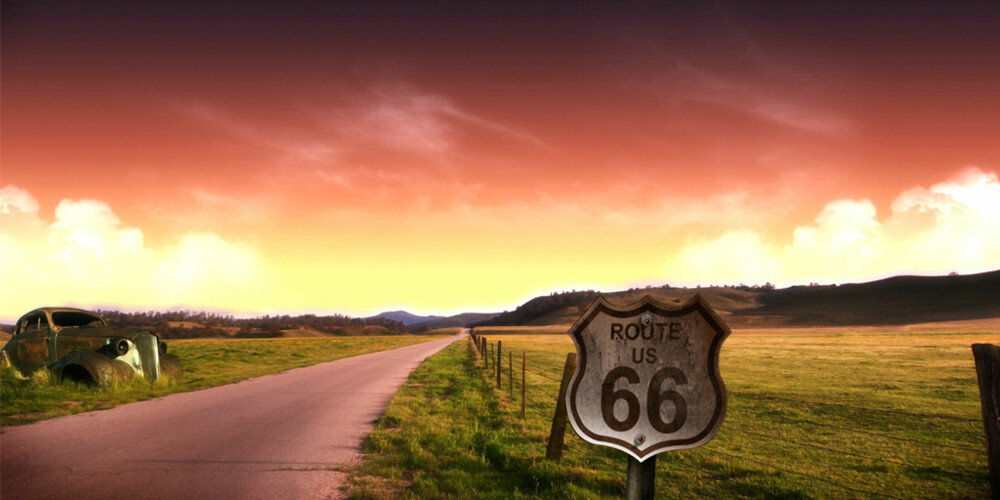 DRØMMEN OM AMERIKA: Route 66 er en drøm for mange.