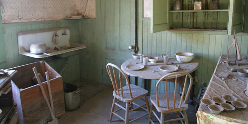 GULLGRUVER: Byen Bodie i California var en gang en travel gullgraverby. I dag ligger den forlatt og som et minne livet den gangen.