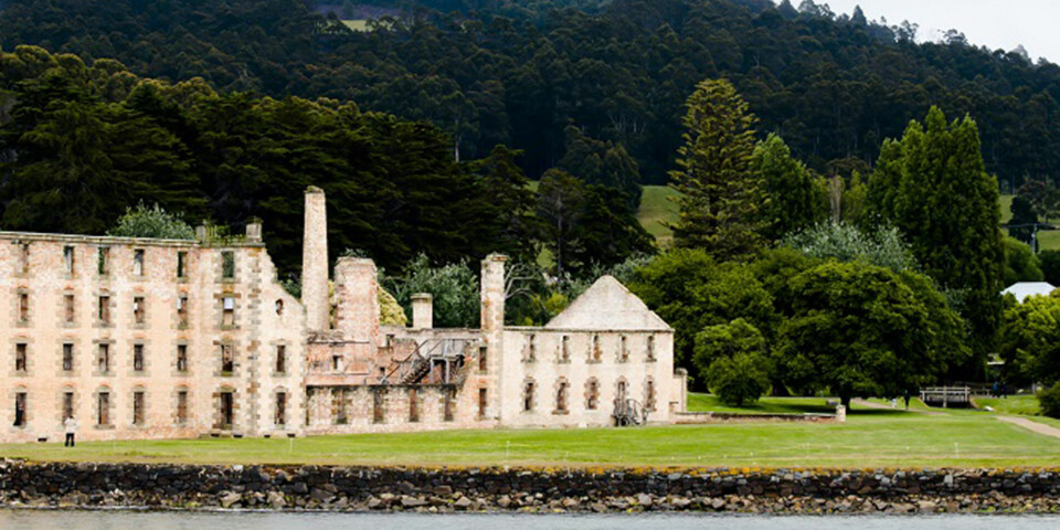 TASMANIA: Dødsstraff-koloni og steder for en grusom skyte-massakre, om du liker grøssende steder, da bør du besøke Port Arthur på Tasmania.