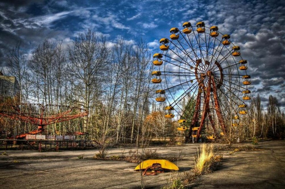 SPØKELSESBY: Pripyat ligger frosset i tiden og kommer til å fortsette å gjøre nettopp det i mange tusen år.