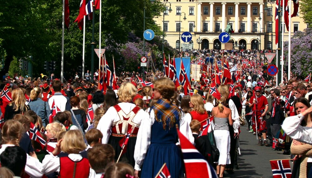 FRI UANSETT: De aller fleste nordmenn har fri på 17. mai. Allikevel mister vi en fridag siden 17. mai faller på en søndag.