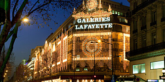 ALT UNDER ETT TAK: Det går ikke an å være i Paris uten å ta turen innom Galerie Lafayette.