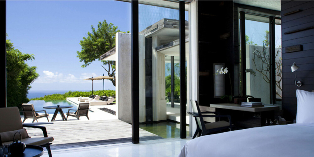 ØKO-HOTELL: På Alila Villas Uluwatu på Bali har man kun bygget med resirkulerte materialer. ØKO-HOTELL: På Alila Villas Uluwatu på Bali har man kun bygget med resirkulerte materialer.