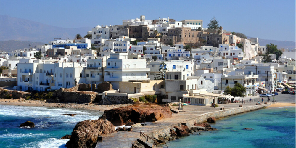 NAXOS: Vakre Naxos med sine hvite hus kommer garantert til å gi mersmak.
