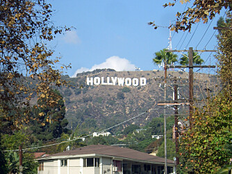 IN THE MOVIES: Du kan ikke besøke Los Angeles uten å ta Hollywood skiltet i nærmere øyesyn.