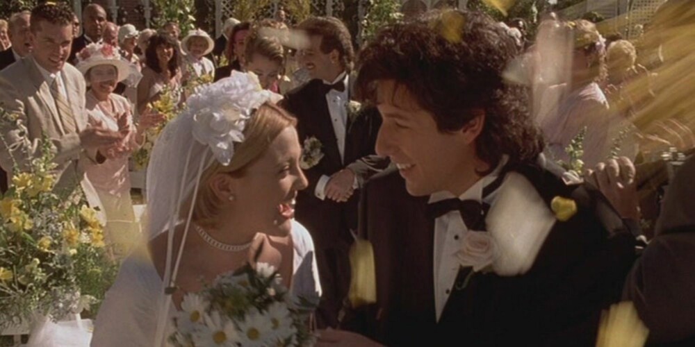 Robbie (Adam Sandler) begynner å like bryllup igjen når han møter Julia.
