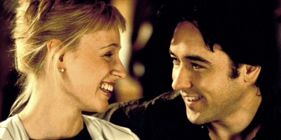 HIGH FIDELITY: Iben Hjelje og John Cusack i High Fidelity.