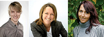 KILDER: Peder Kjøs, psykolog og samlivsekspert, Cecilie Staude, høyskolelektor ved Institutt for markedsføring og fagansvarlig for BIs kurs i sosiale medier og Kate Elin Søyland, samlivsterapeut ved Åpen Dialog. FOTO: Pax Forlag og privat. KILDER: Peder Kjøs, psykolog og samlivsekspert, Cecilie Staude, høyskolelektor ved Institutt for markedsføring og fagansvarlig for BIs kurs i sosiale medier og Kate Elin Søyland, samlivsterapeut ved Åpen Dialog. FOTO: Pax Forlag og privat.