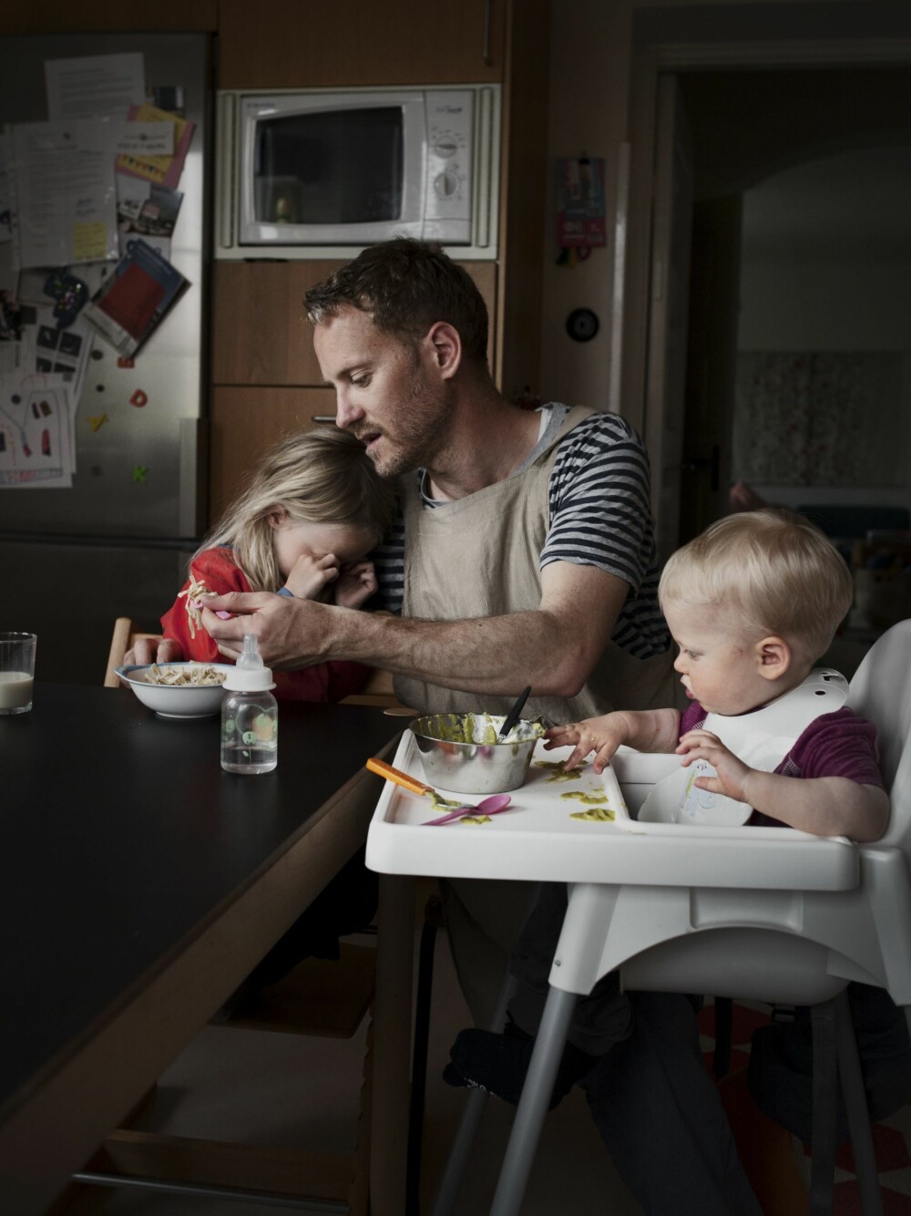 JUAN CARDENAL (34): Pappaperm i tilsammen 18 måneder. Ni av dem med Ivo (1) og resten med Alma (4).