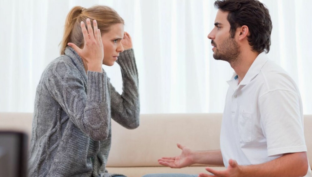 ER DET MULIG?!: Joda, du kan få partneren din til å lytte til deg, og til og med bli enig med deg, dersom du klarer å holde på temperamentet ditt og ikke anklage ham for å være dust.