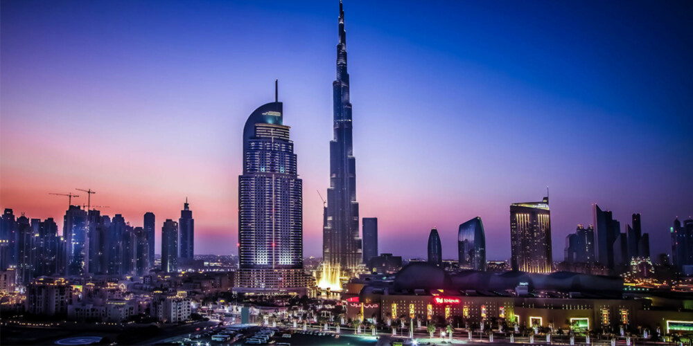 VERDENS HØYESTE BYGG: Dubai er hjem til noen av verdens høyeste og mest imponerende skyskrapere.