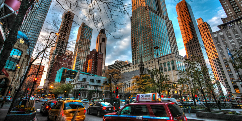 SOMMER SOM VINTER: Det er mange som slår et slag for Chicago om sommeren, men sine mange utekonsterter og festivaler. Men det er om vinter at byen viser deg hvorfor den har fått tilnavnet The Windy City.