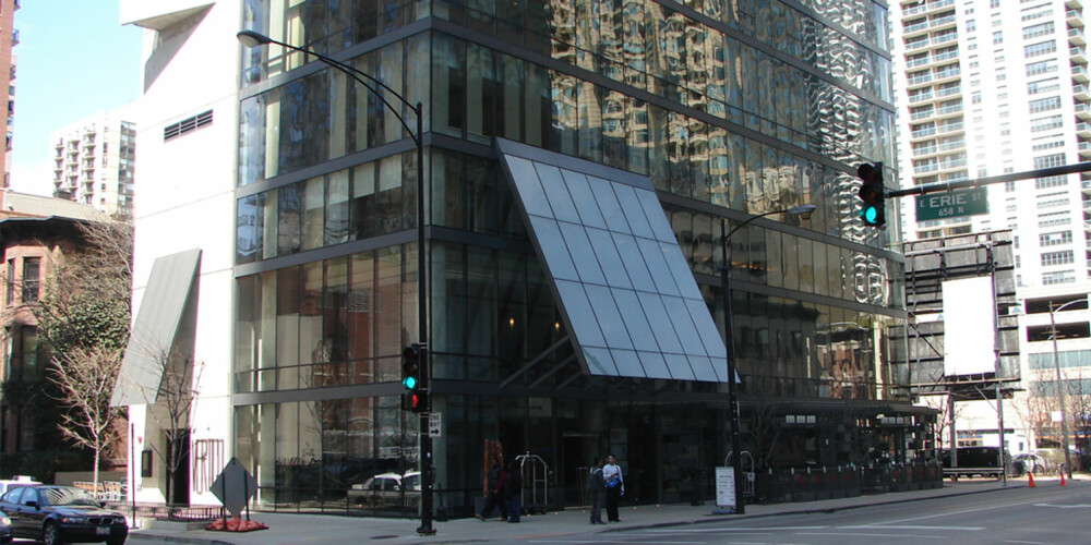 LEKRE HOTELLER: Det skorter ikke på stilige steder å sjekke inn på i Chicago. LEKRE HOTELLER: Det skorter ikke på stilige steder å sjekke inn på i Chicago.