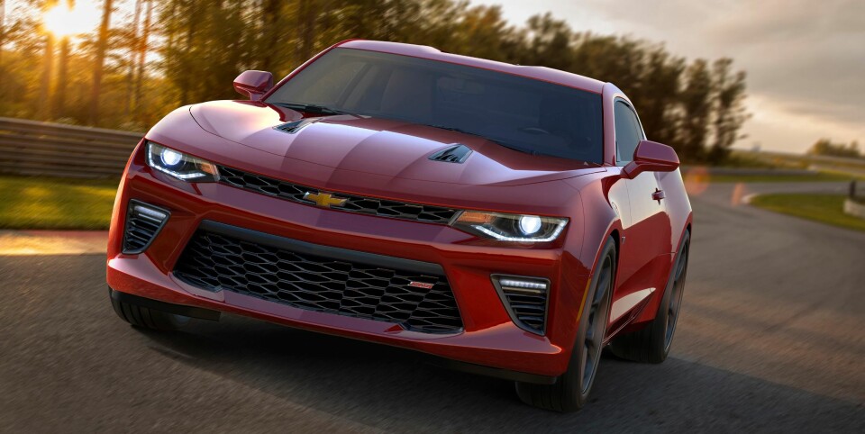 CAMARO: Nye Chevrolet Camaro. FOTO: GM