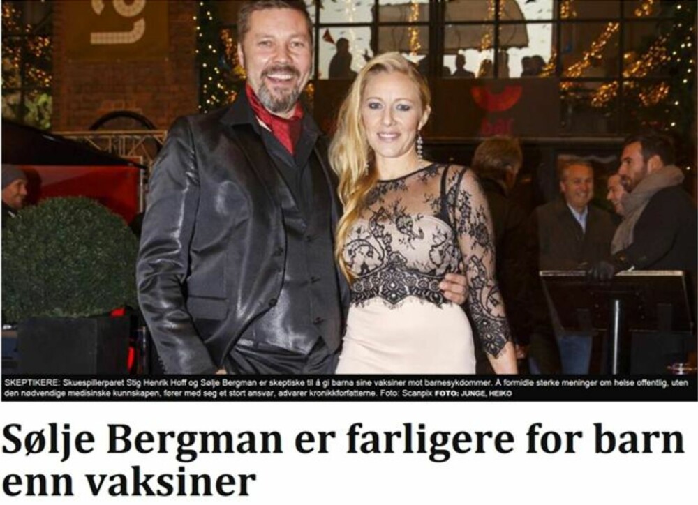 OVER STREKEN: Da Bergens Tidende publiserte dette, bestemte Sølje seg for å melde seg ut av debatten for en stund.
