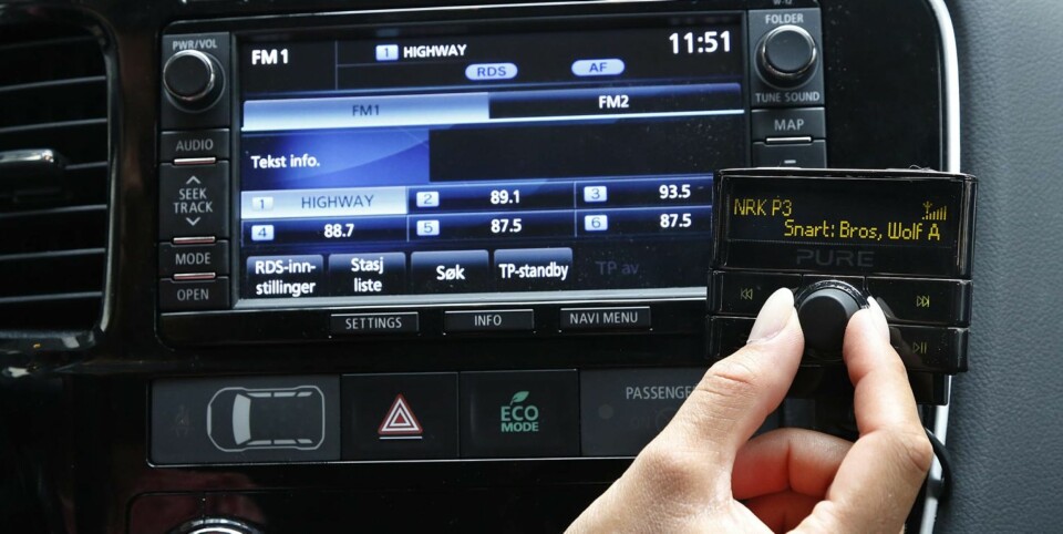 DAB-radio i den gamle bilen?