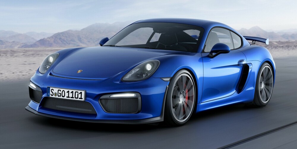 CAYMAN: Porsche Cayman GT4. FOTO: Produsent