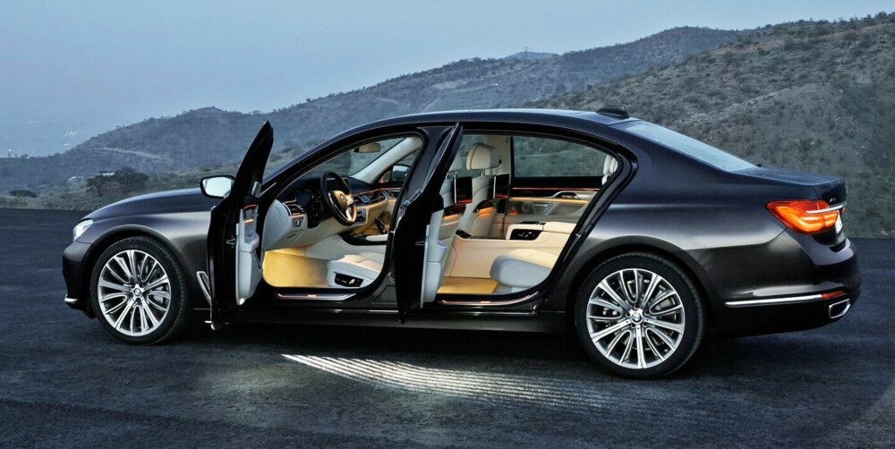 BMW: BMW 7-serie er ventet til Norge til høsten. Flere av modellene kan leveres med firehjulsdrift. FOTO: BMW