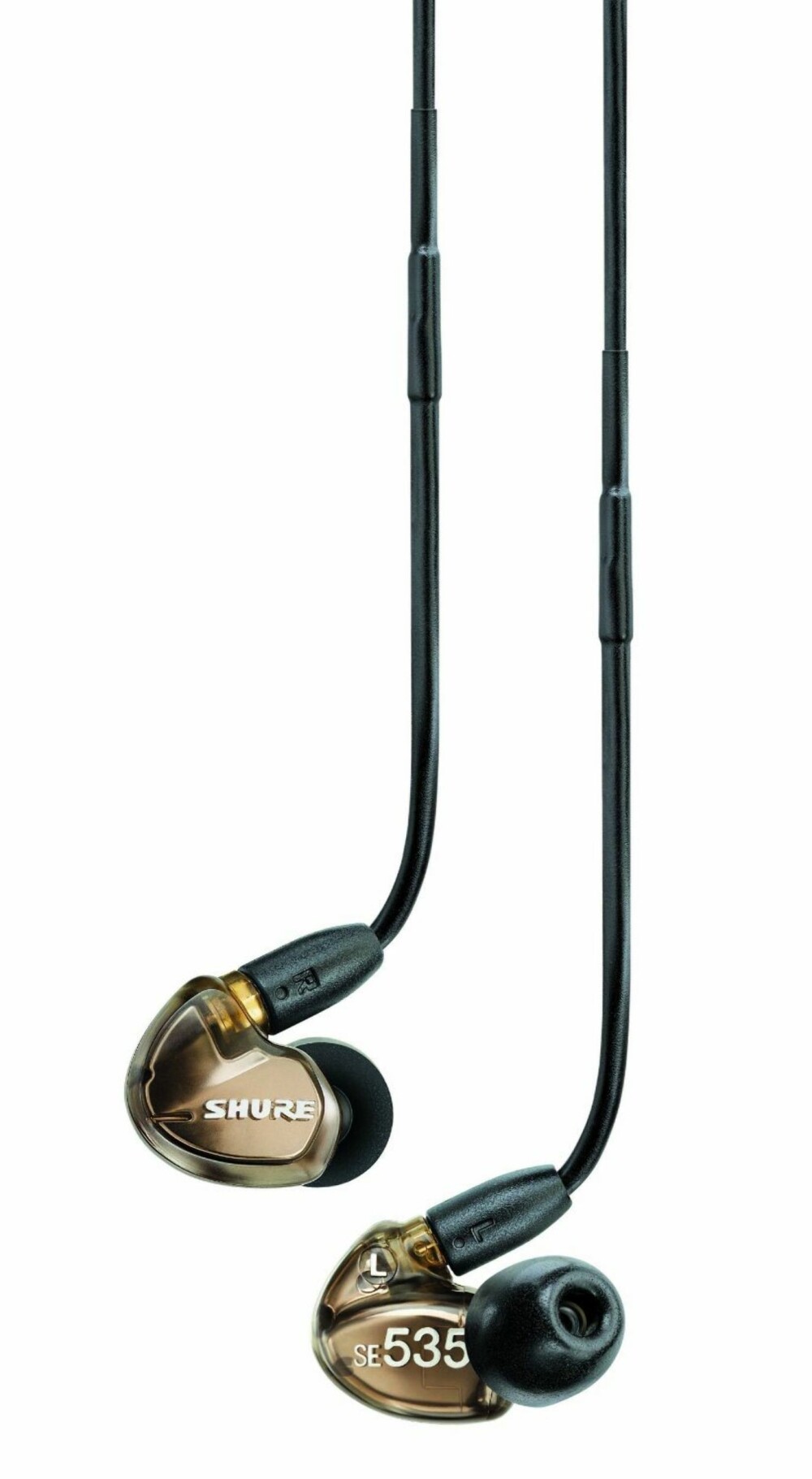 EKSEMPEL: Shure SE535 er en typisk i-øret øretelefon/ørepropp som satser på høy kvalitet. Shure er kjent for å lage høykvalitetspropper som fungerer like godt til scene-monitoring som til seriøs musikklytting.