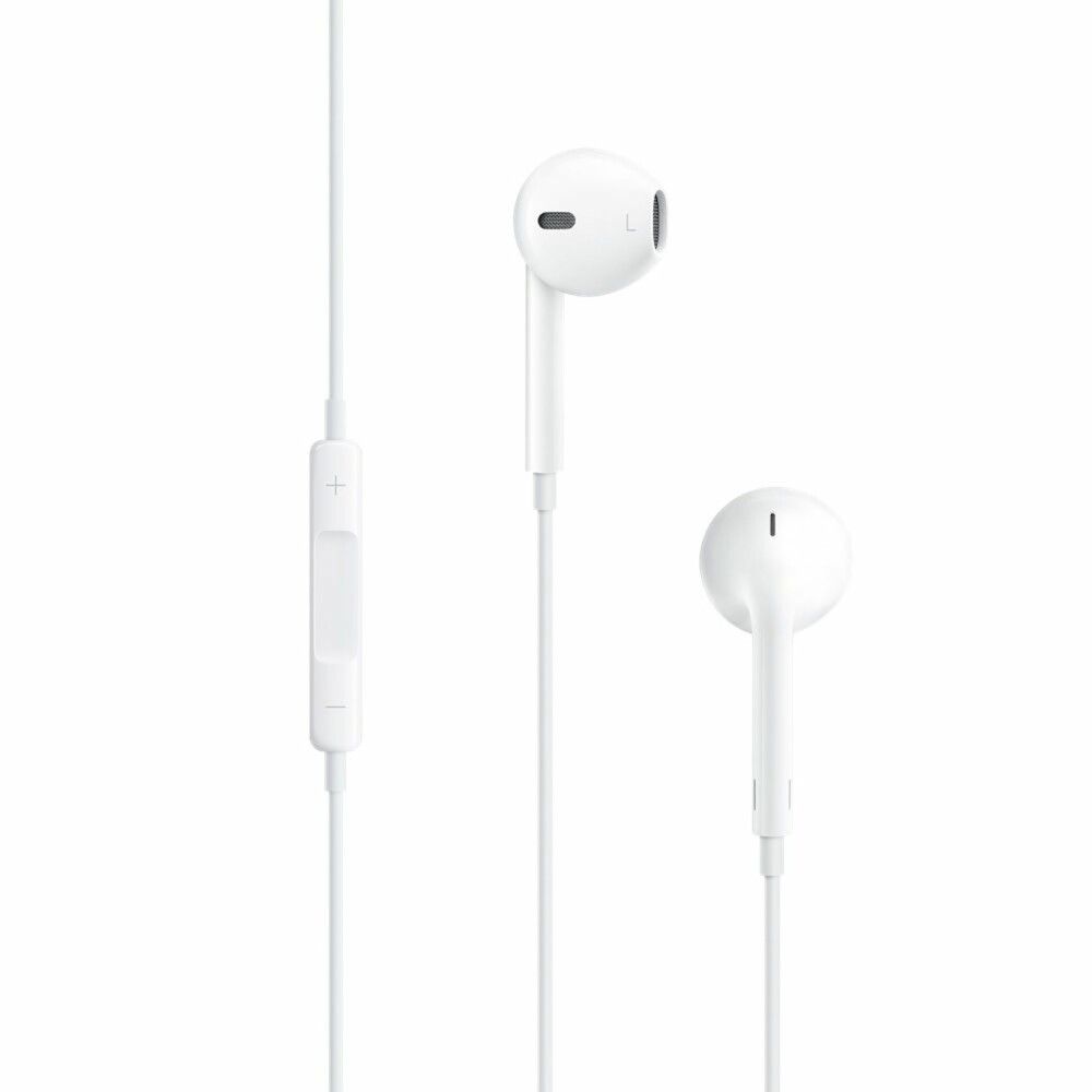 HYBRID: Apple Earpods er Apples egne ørepropper er en slags hybrid mellom de to hovedtypene av ørepropper.
