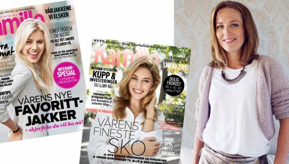 SUKSESS: Redaktør Liv Loftesnes er strålende fornøyd med at Kamille nå er Norges største dameblad for kvinner under 40 år.