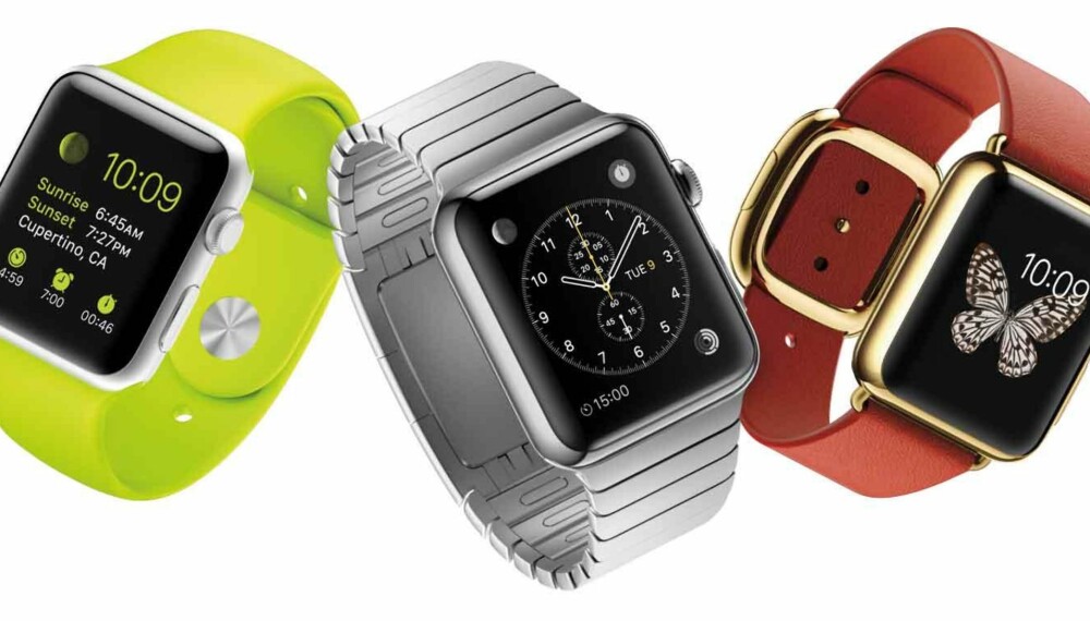 APPLE WATCH: Nå kommer Apple Watch. Toppsjefen i Apple, Tim Cook, lover "all day" batterilevetid - cirka 18 timer.