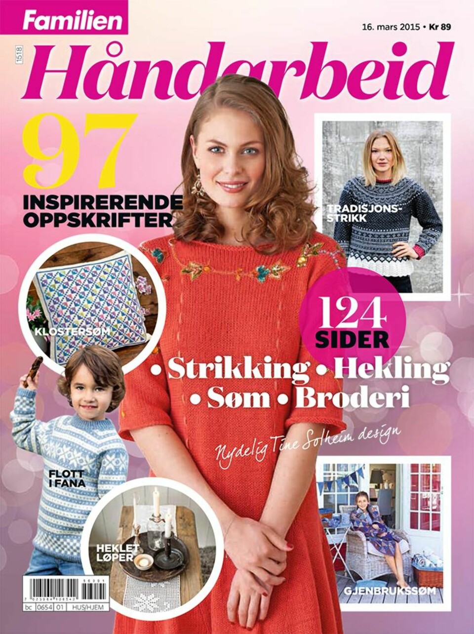 Nytt spesialblad fra Familien: Håndarbeid er i salg 16. mars!