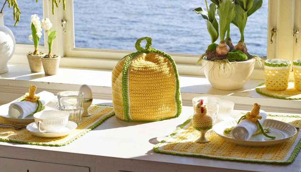 Lekkert sett til frokostbordet setter stemningen.