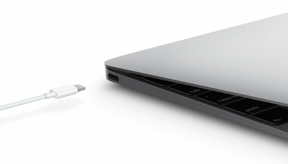 NYE MACBOOK: Nå som Apple har lansert en bærbar med kun en eneste port, blir du nødt til å forholde deg til en helt ny type USB-plugg.