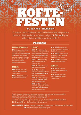 Programmet byr på mye spennende! Klikk på bildet for å få det større. Programmet byr på mye spennende! Klikk på bildet for å få det større.