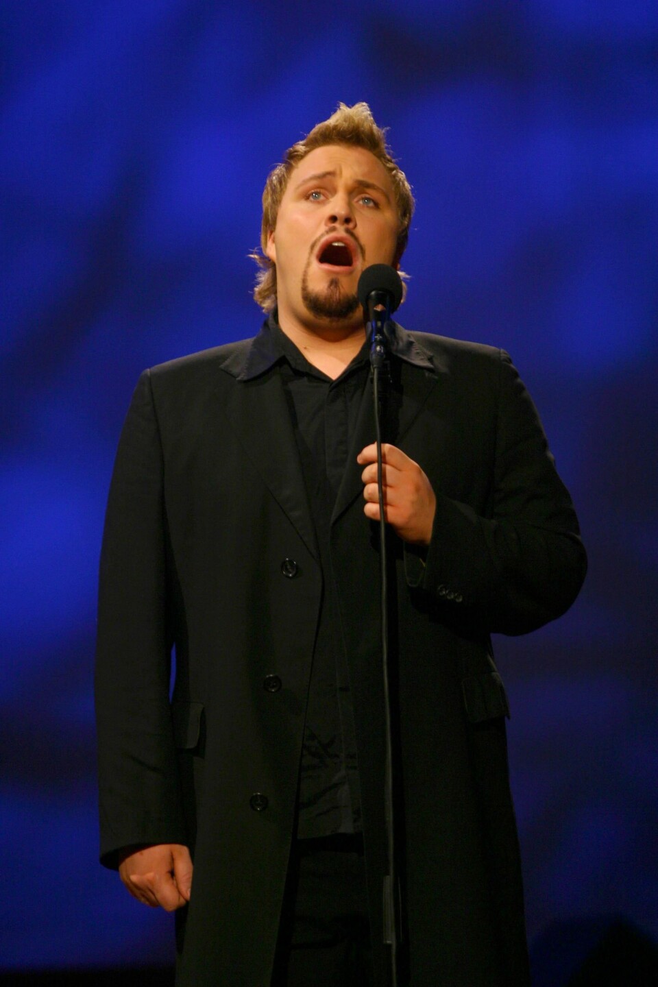 STEMMEPRAKT: Jan Werner Danielsen under en konsert i 2003.