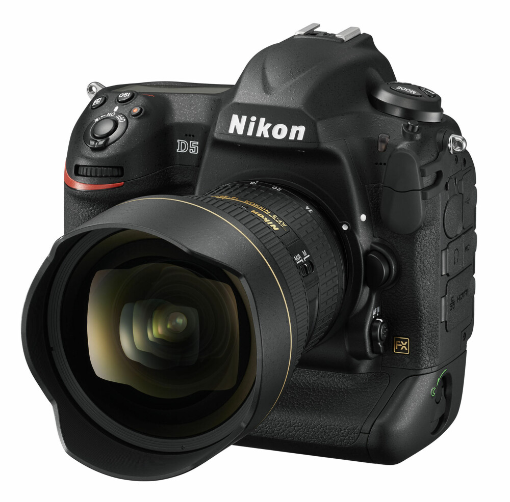 PROFF: Nikon D5 er selskapets nyeste toppmodell i proffklassen.