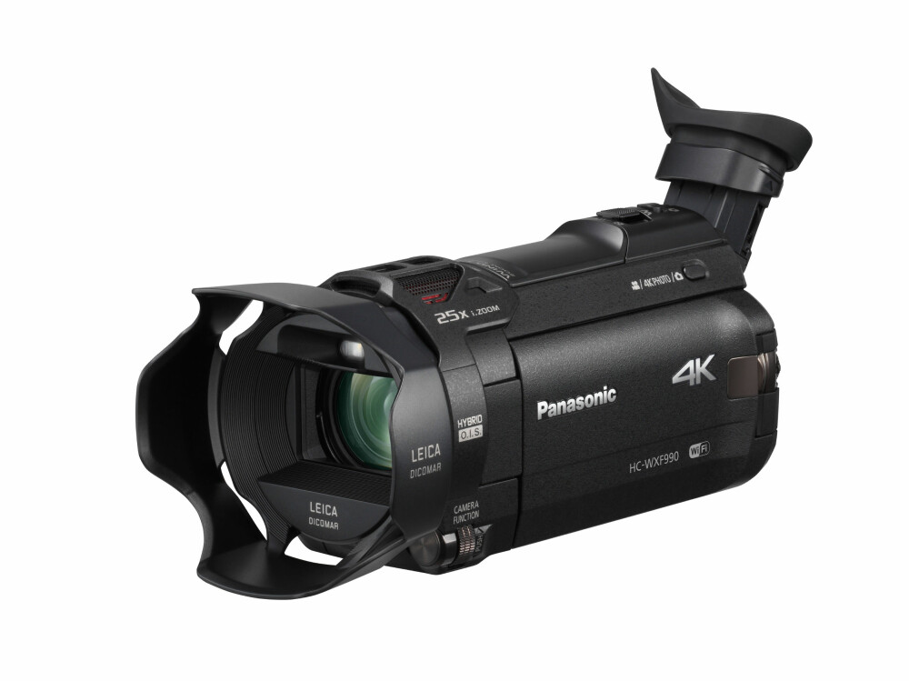 SAKTEFILM: Panasonic lover saktefilm fra HC-WXF990, samt filming i 4K-oppløsning.
