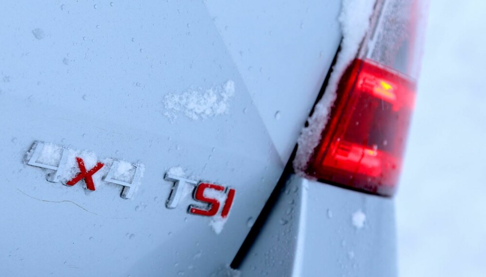 HØYT ELSKET: Firehjulsdrift er ettertraktet i Norge. Prisen å betale er litt høyere forbruk om bilen har dieselmotor, mens forskjellen er klart større med bensinmotor. FOTO: Martin Jansen HØYT ELSKET: Firehjulsdrift er ettertraktet i Norge. Prisen å betale er litt høyere forbruk om bilen har dieselmotor, mens forskjellen er klart større med bensinmotor. FOTO: Martin Jansen