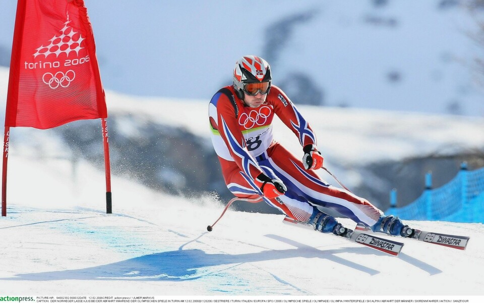I FARTA: Lasse Kjus er en av verdens fremste alpinister gjennom alle tider med sine 16 OL- og VM-medaljer, derav fire gull, 11 sølv og én bronse. Her fra OL i Torino i 2006.