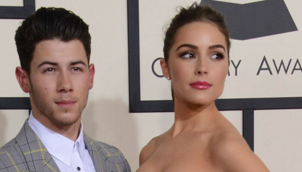 INGEN MISS: Nick Jonas har forelsket seg i Miss Universe 2012, Olivia Culpo
