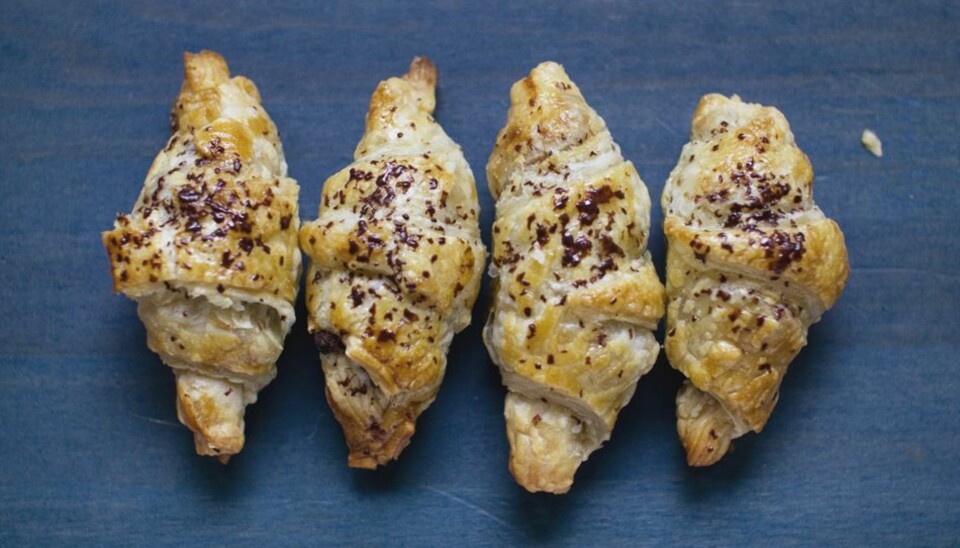 Verdens enkleste sjokoladecroissanter