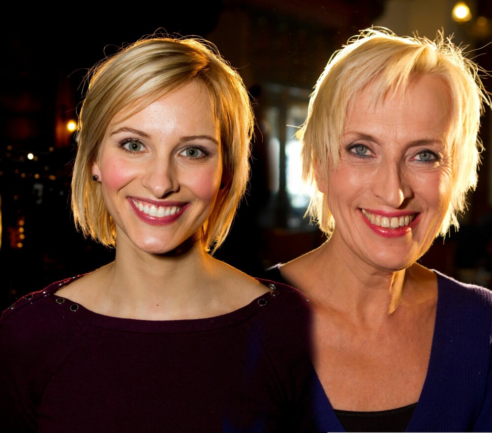 PÅ TV: Karen-Marie Ellefsen og Anne Rimmen er begge med i NRKs Falun-team.