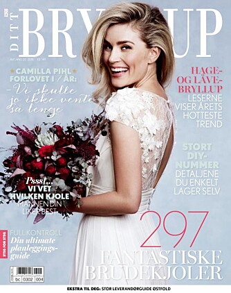 Ditt Bryllup fyller 20 år i år! Alle besøkende på messen får med seg magasinet hjem i goodiebagen. Konferansier for årets jubileumsshow er Camilla Pihl.