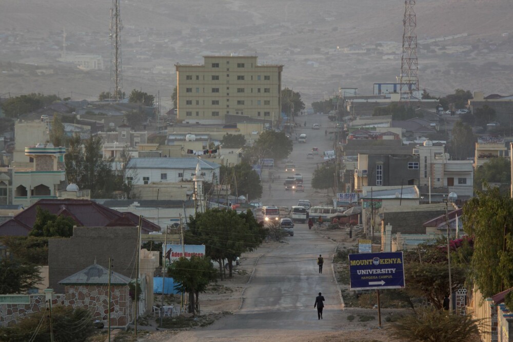 I hovedstaden Hargeisa er det ganske travelt med folk, men ellers er Somaliland stille og lite befolket. 