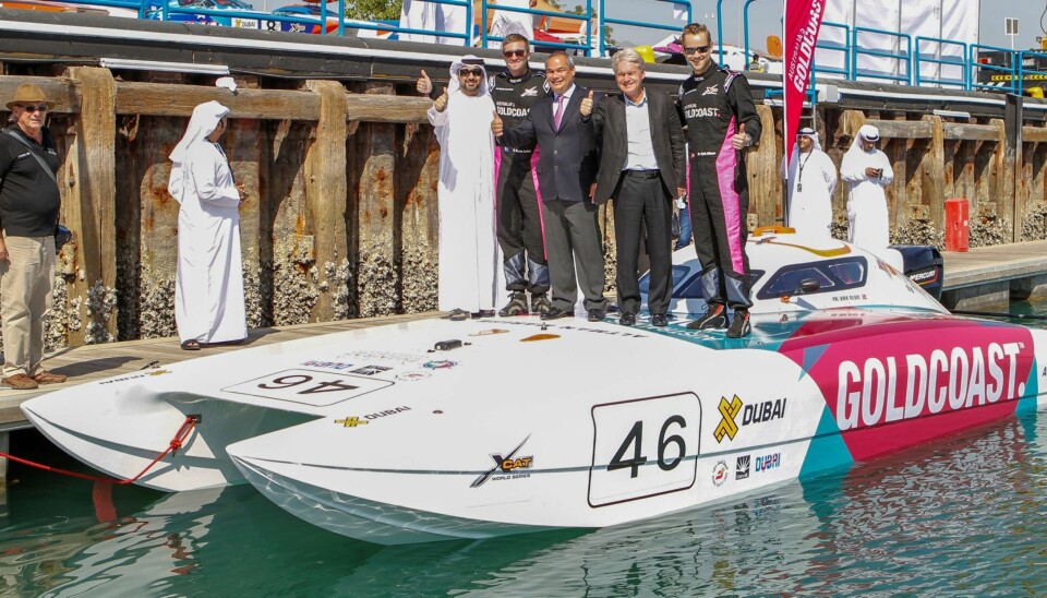 SESONGKLAR: Racerbåtfører Pål Virik Nilsen fra Sandefjord er klar for en full sesong i årets X Cat World Series.