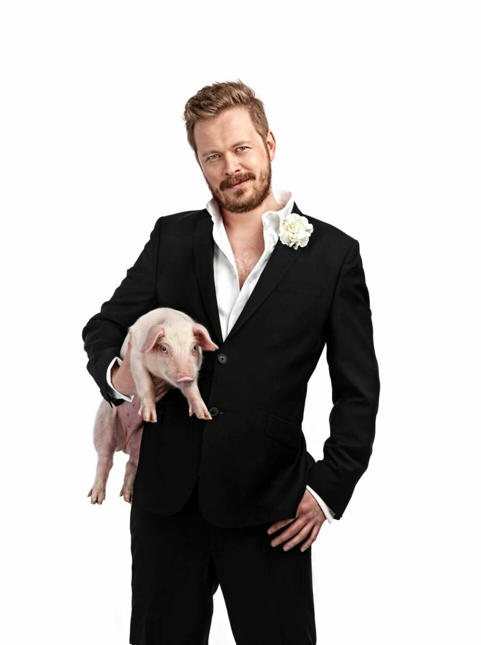 LIKNER IKKE GRISEN: Einar Tørnquist har premiere på sitt eget show, «Tørnquistklubben», på TV 2 i kveld (foto: Glenn Meling).