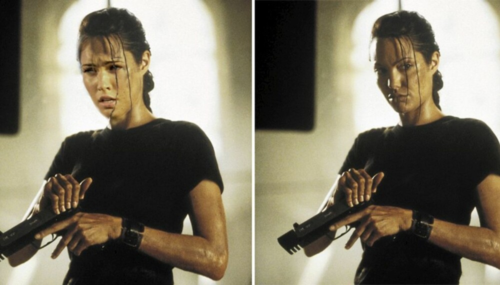 CATFIGHT OM LARA: Rollen som Lara Croft kan glippe for Angelina Jolie i den tredje «Tomb Raider»-filmen. Megan Fox seiler opp som favoritt.
