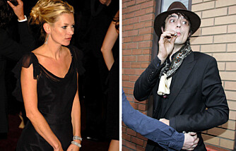 Kate Moss og Pete Doherty