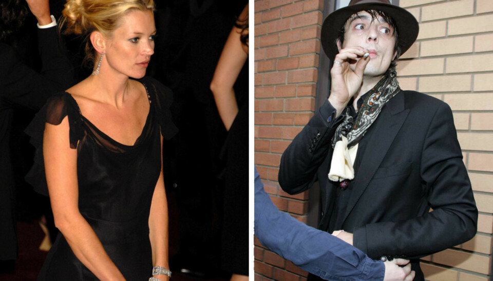 Kate Moss og Pete Doherty