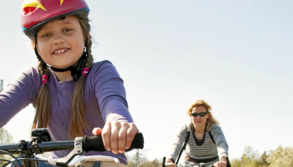 TID FOR SYKKELTUR: Med riktig sykkel får barnet lettere den viktige godfølelsen av å sykle.