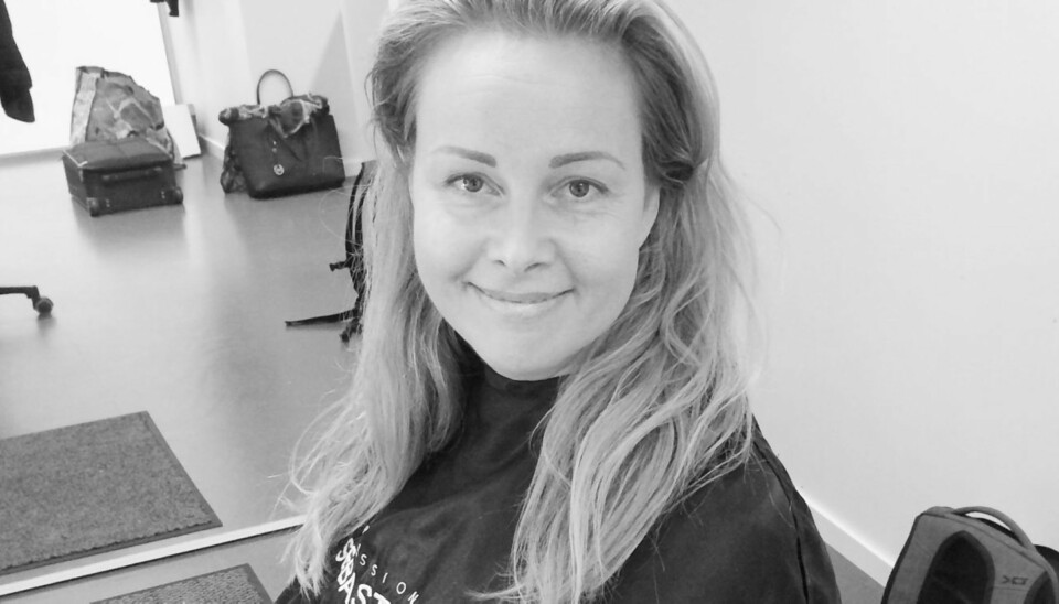 FØR: Slik så Anne Mette (40) ut før Kamille sitt makeover-team begynte å trylle.